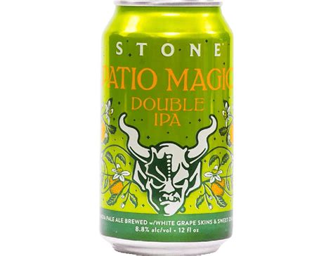 Stone patio magic potion double ipa